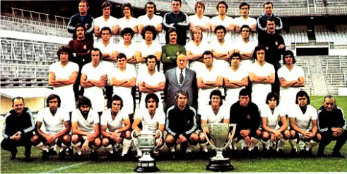 Effectif du Real Madrid en 1975