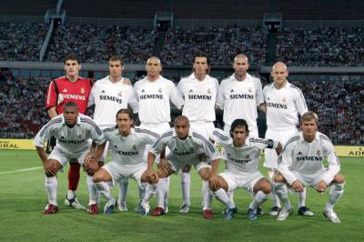 Effectif du Real Madrid en 2005