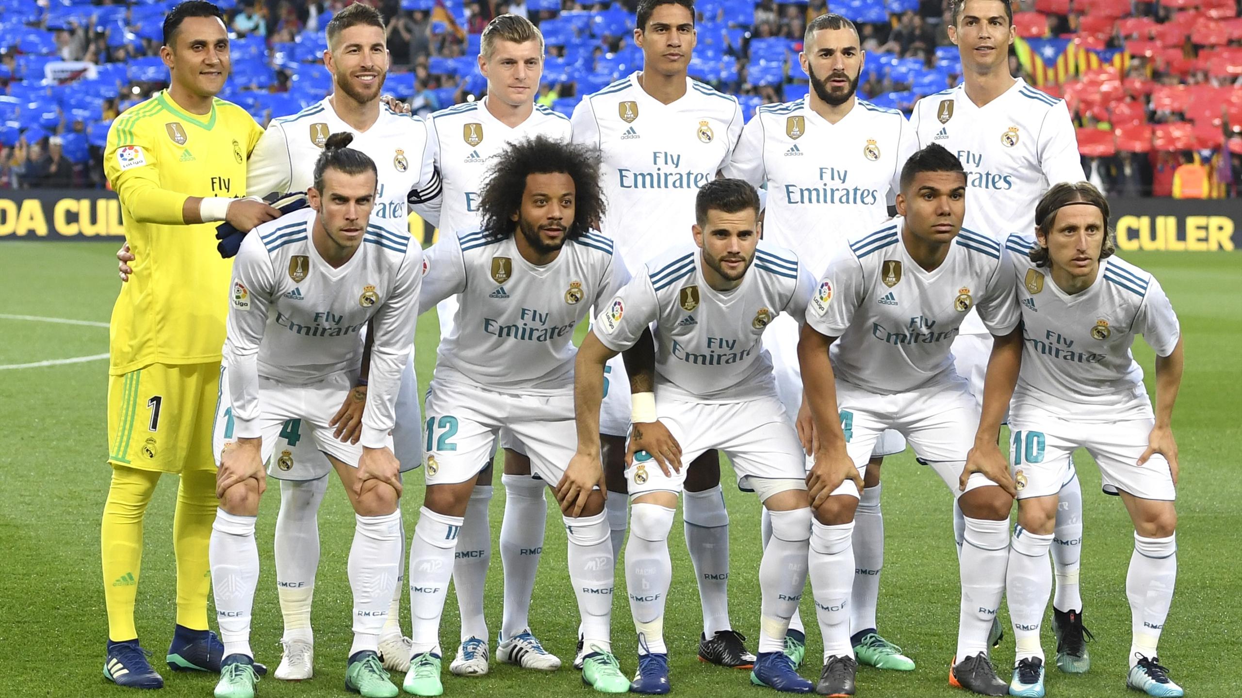 Effectif du Real Madrid en 2018