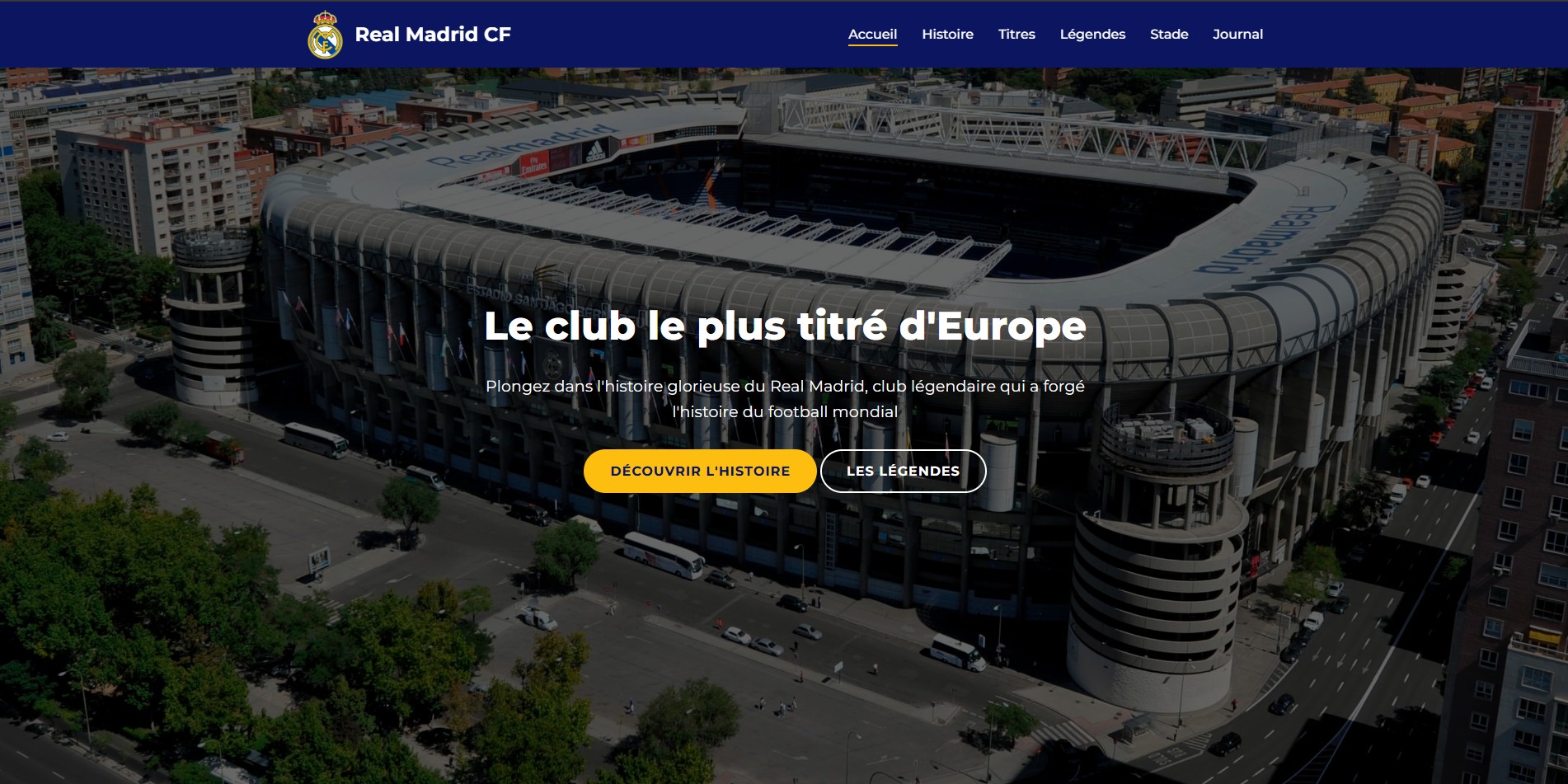 Évolution future du site